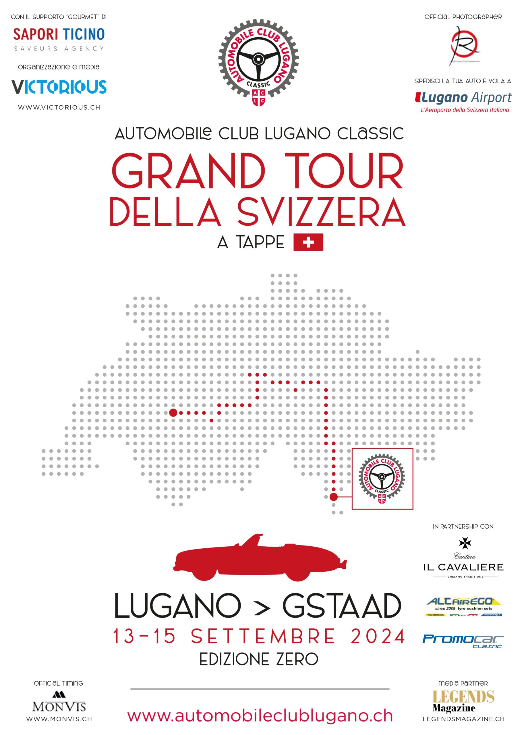 13-15 settembre Lugano-Gstaad