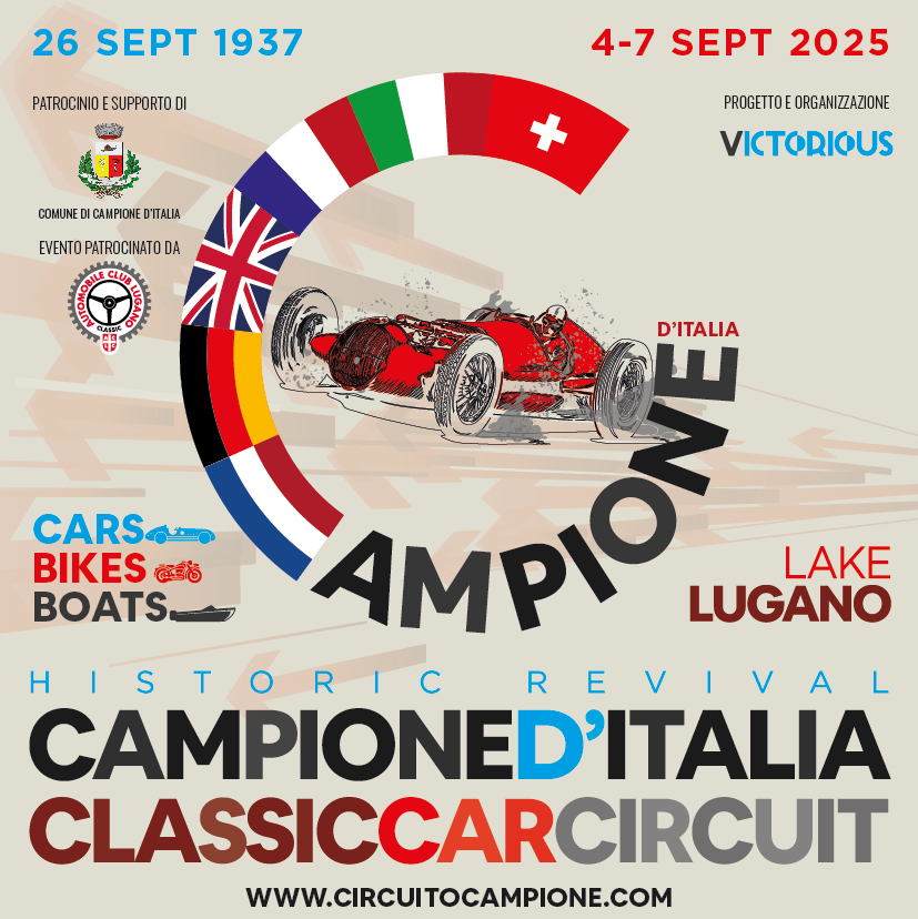 ACLC patrocina il Circuito di Campione d’Italia: nel 2025 la rievocazione storica